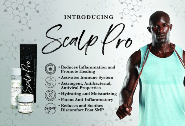SMP scalp micropigmentation aftercare product