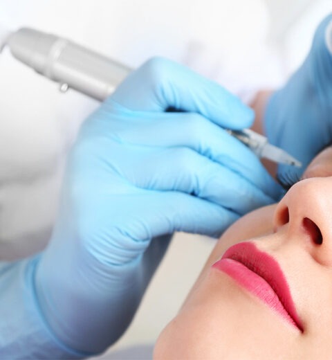 eyebrow microblading removal