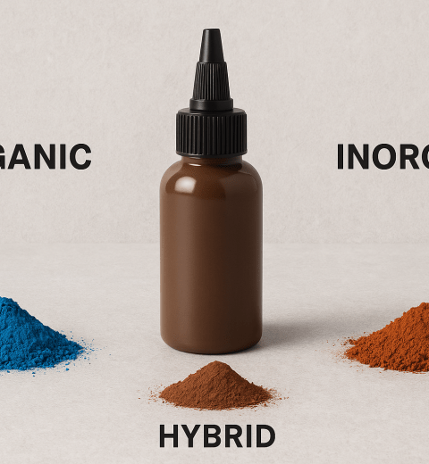 organic inorganic hybrid pigment pmu