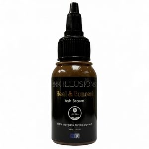 Ash brown scar camouflage ink