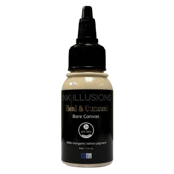Bare Canvas - Heal & Conceal Scar & Stretch Mark Tattoo Camouflage Ink