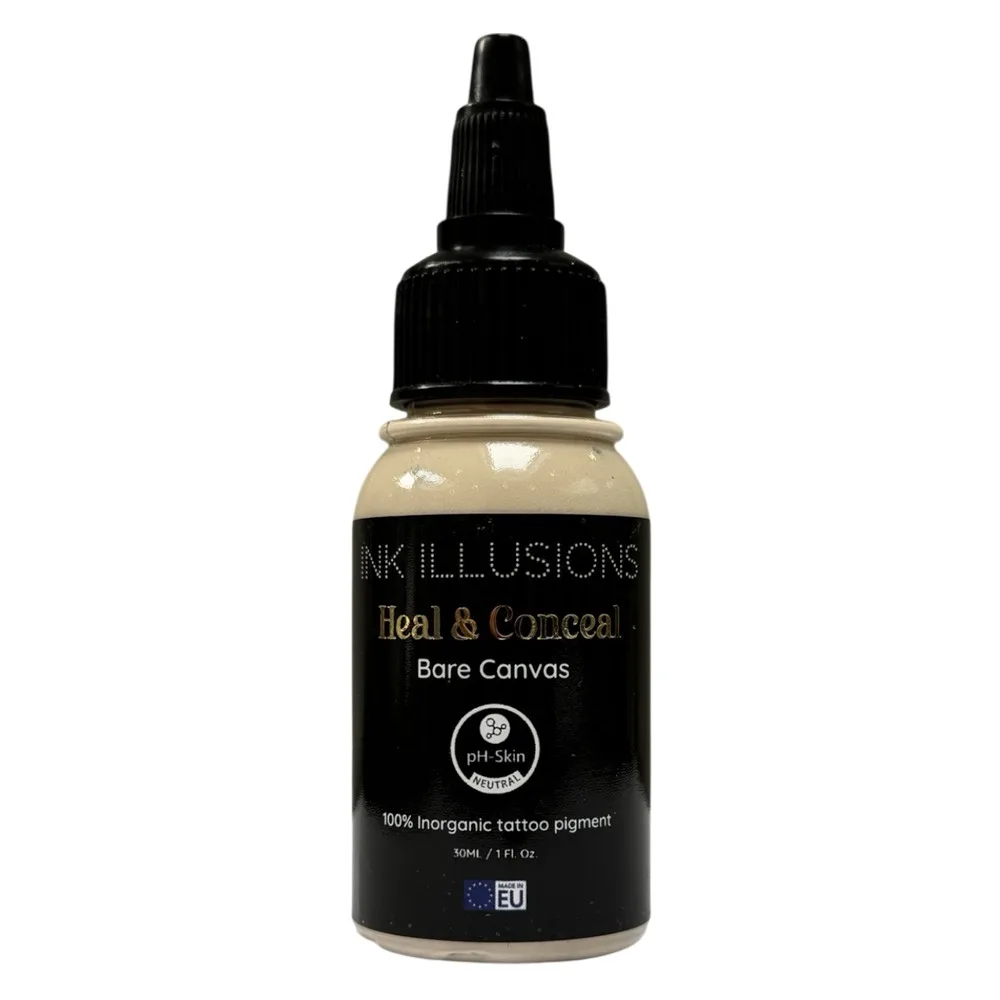 Bare Canvas - Heal & Conceal Scar & Stretch Mark Tattoo Camouflage Ink