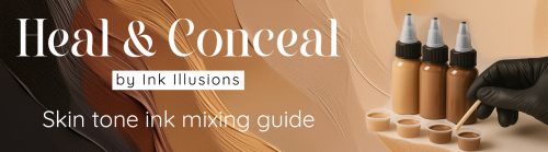 Heal & Conceal Scar Camouflage tattoo inks skin tone colour mixing guide