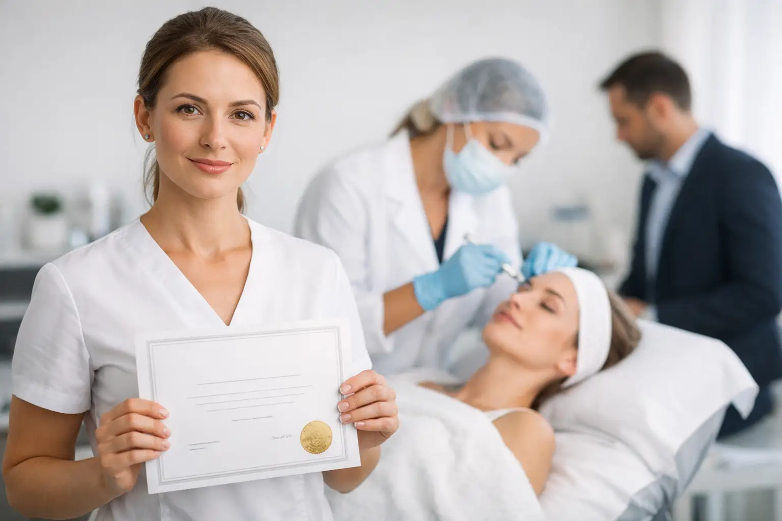 What an Ofqual Aesthetics Qualification Proves