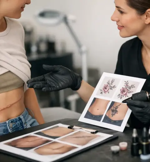 Surgical Scar Tattooing Consultation Guide